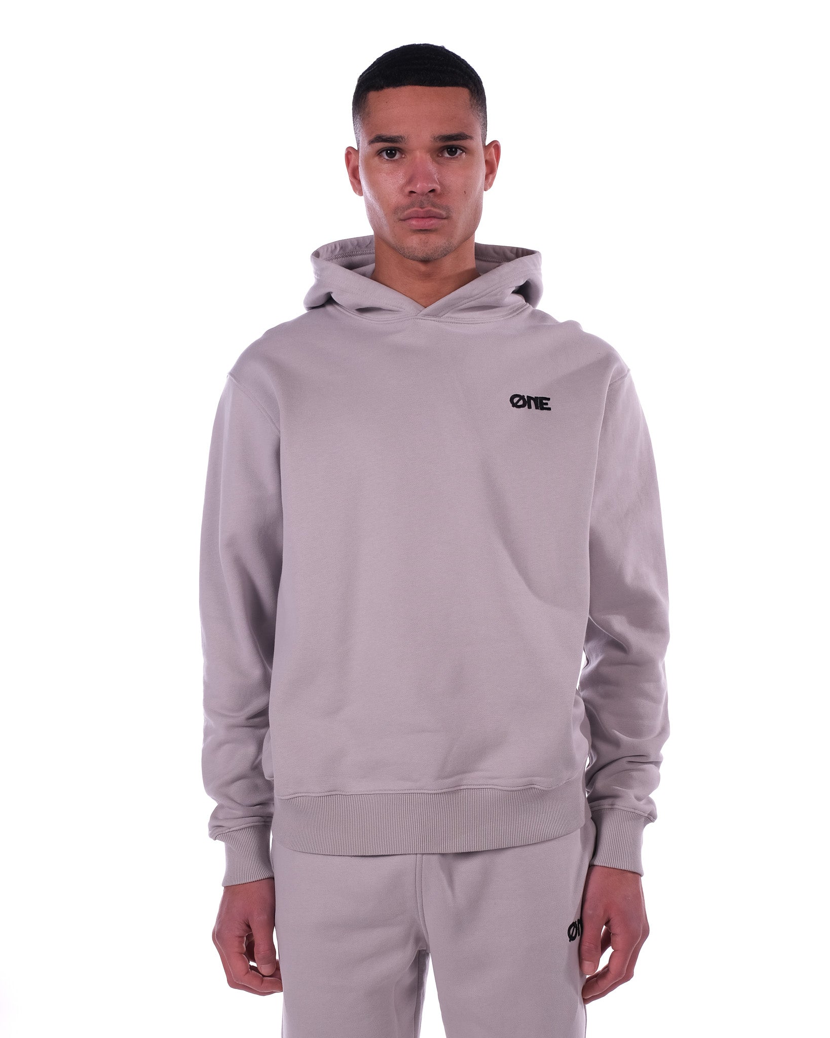 Hoodie Embroidery - Grey