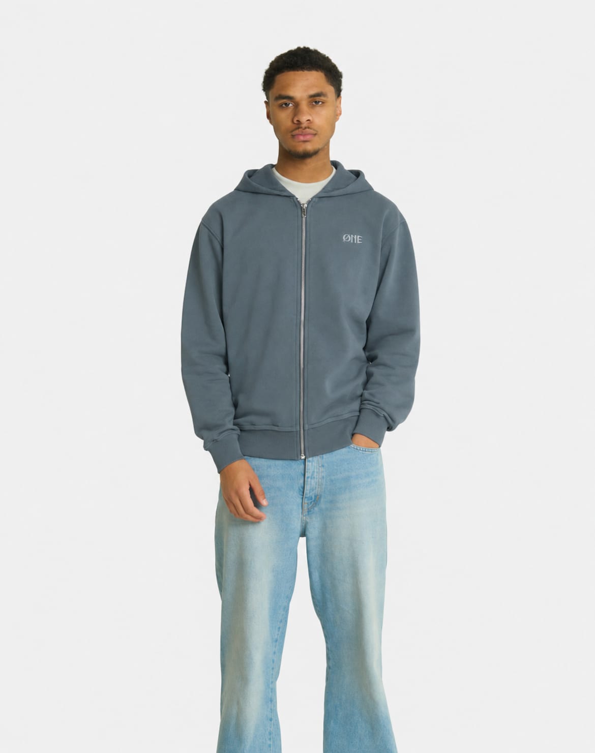 Zip Hoodie - Dark Green